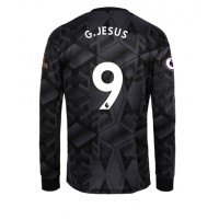 Arsenal Gabriel Jesus #9 Fotballklær Bortedrakt 2022-23 Langermet